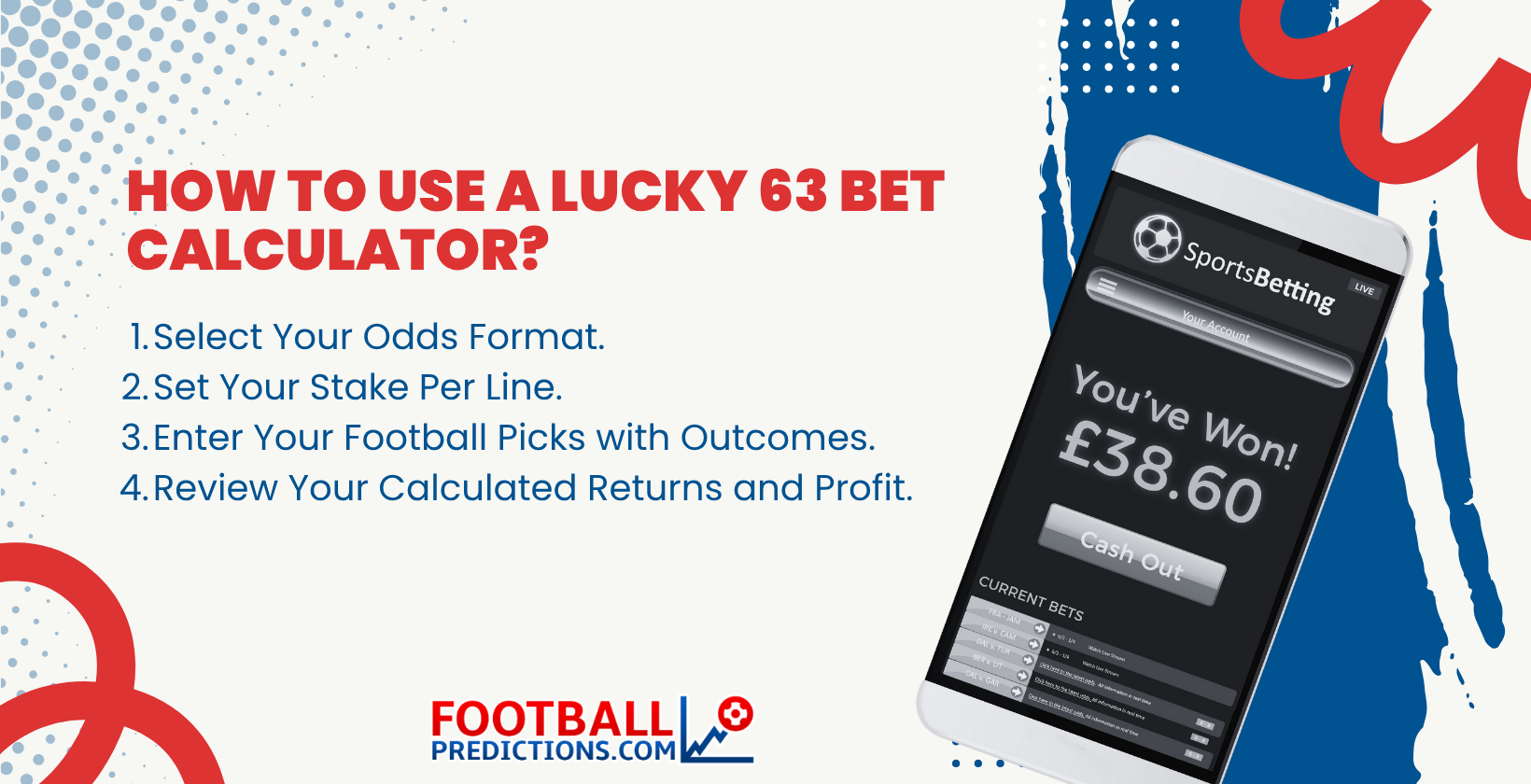 How to Use a Lucky 63 Bet Calculator