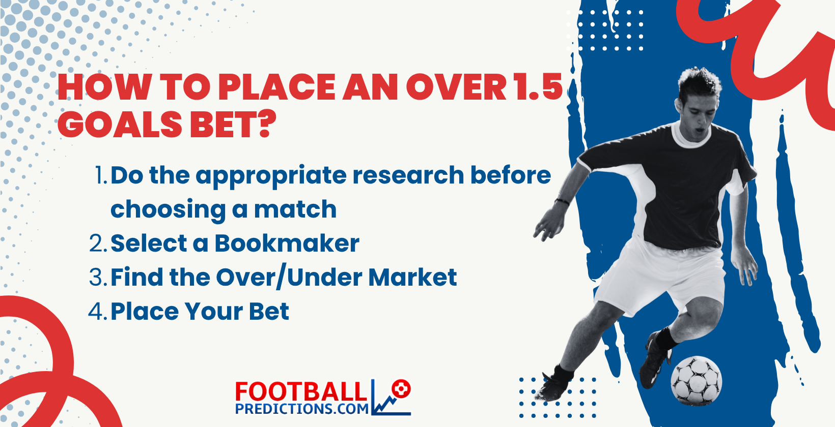 How to place an over 1.5 goals bet?