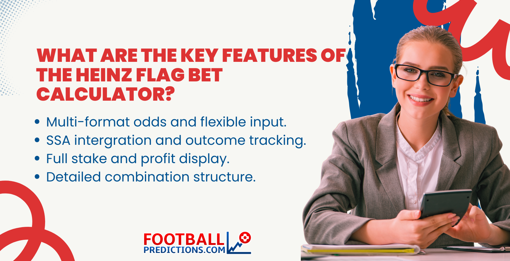 What Are the Key Features of the Heinz Flag Bet Calculator