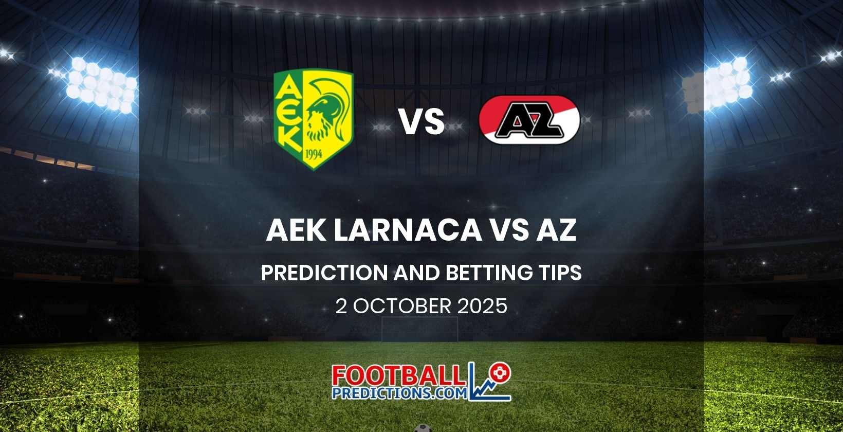 AEK Larnaca vs AZ Prediction and Betting Tips 2 October 2025
