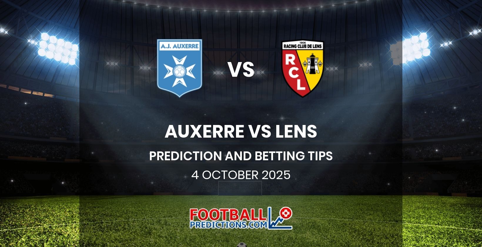 Auxerre vs Lens Prediction and Betting Tips 4 October 2025