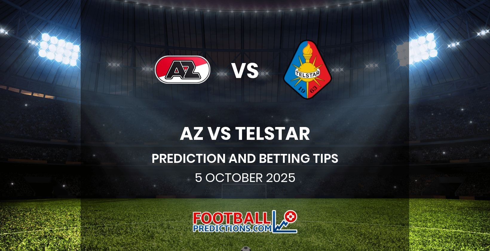 AZ vs Telstar Prediction and Betting Tips 5 October 2025