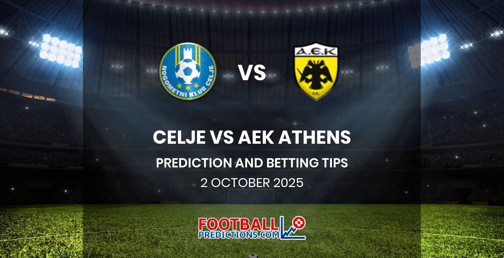 Celje vs AEK Athens Prediction and Betting Tips 2 October 2025