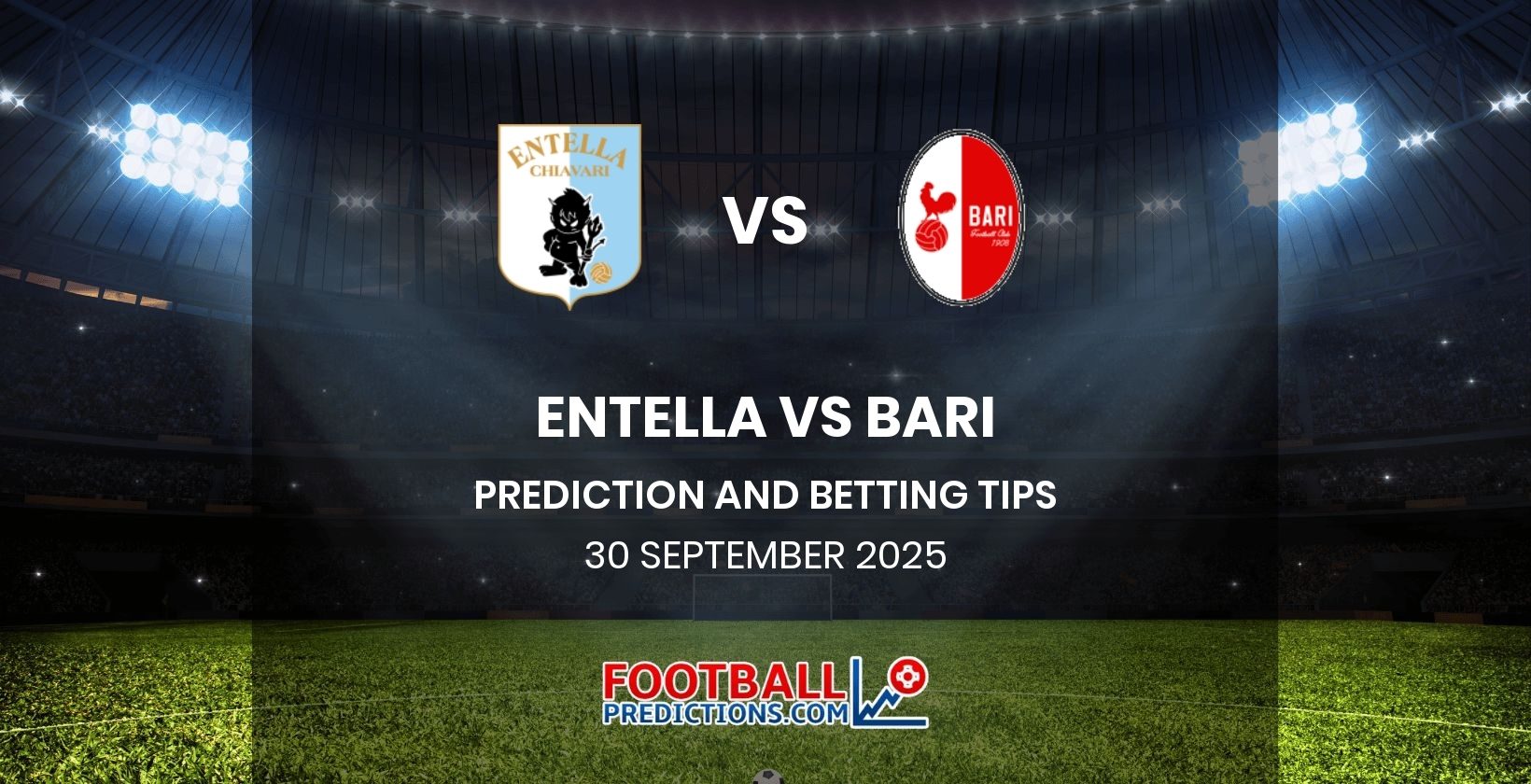 Entella vs Bari Prediction and Betting Tips 30 September 2025