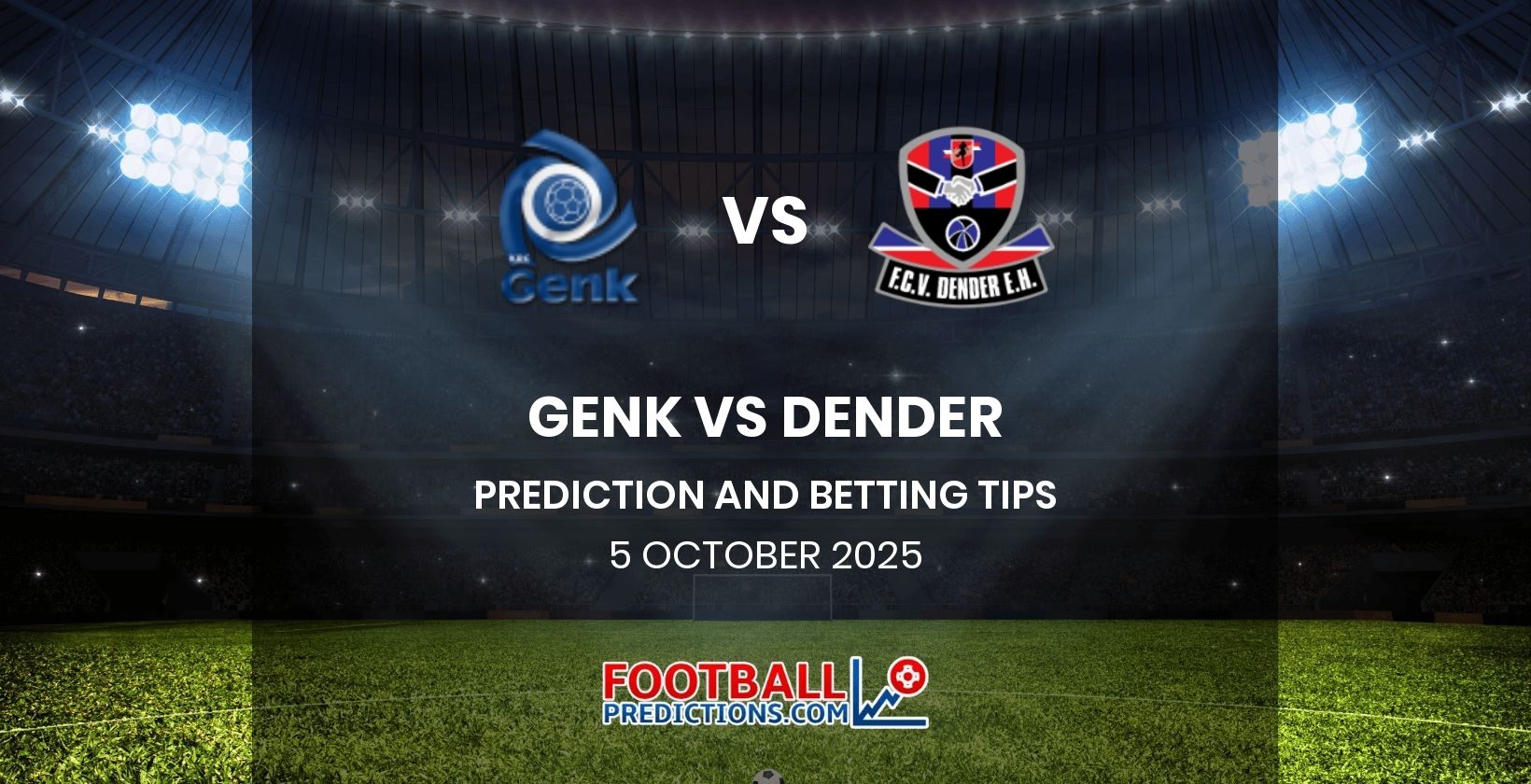 Genk vs Dender Prediction and Betting Tips 5 October 2025