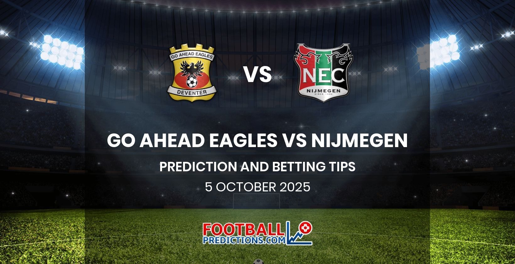 Go Ahead Eagles vs Nijmegen Prediction and Betting Tips 5 October 2025