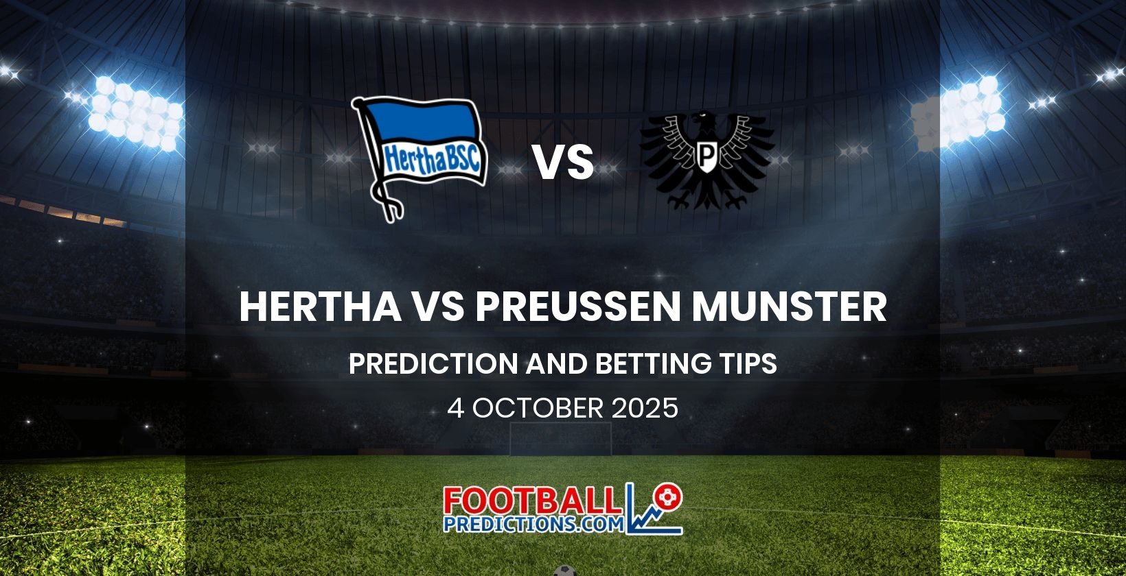 Hertha vs Preussen Munster Prediction and Betting Tips 4 October 2025