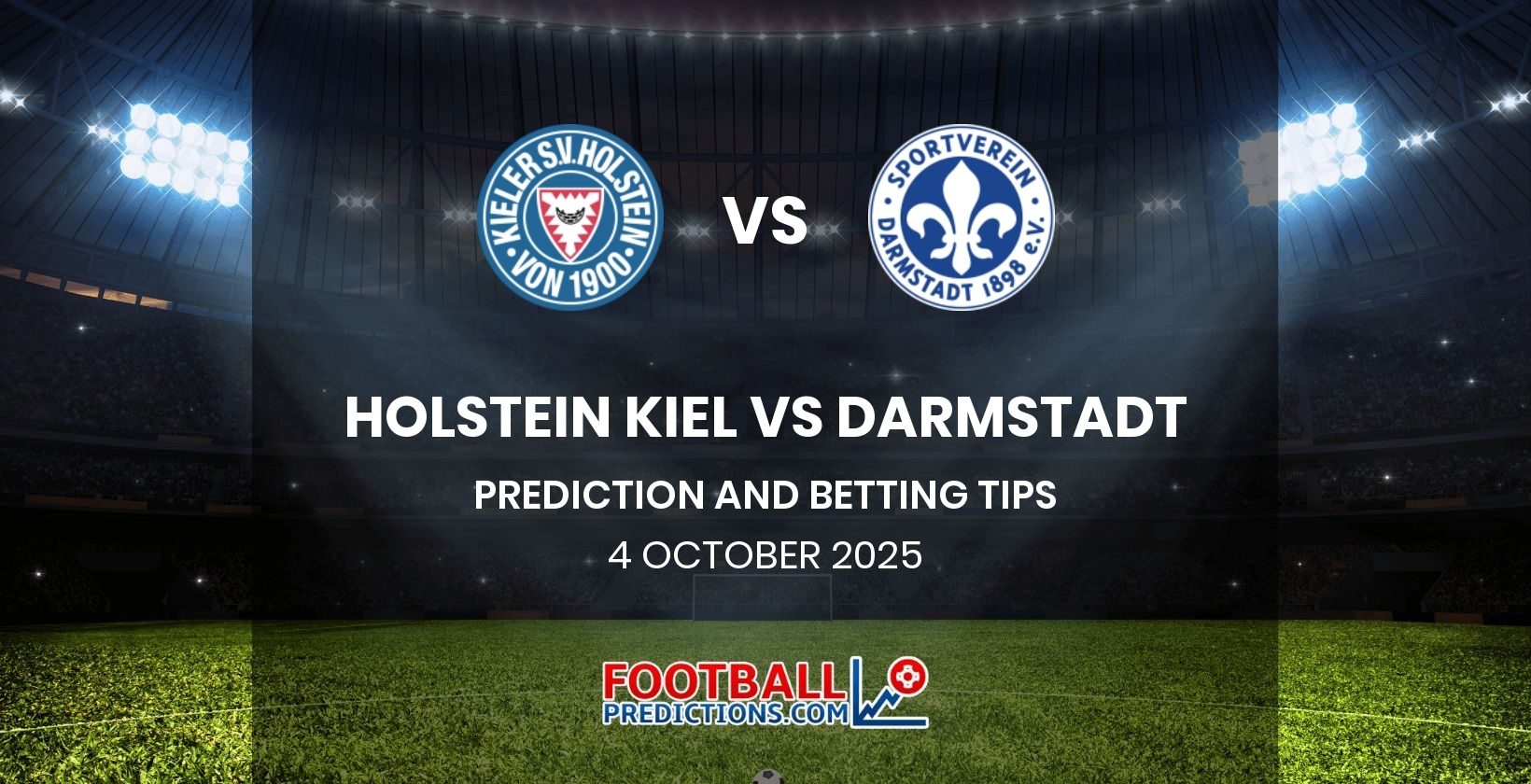 Holstein Kiel vs Darmstadt Prediction and Betting Tips 4 October 2025