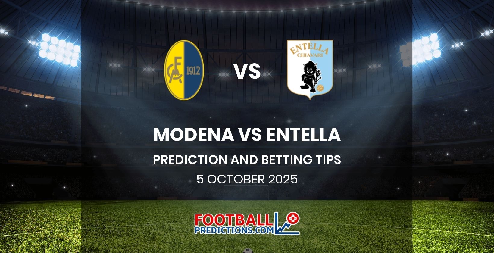 Modena vs Entella Prediction and Betting Tips 5 October 2025