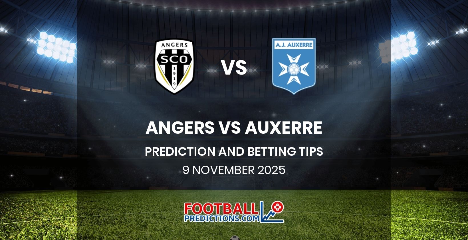 Angers vs Auxerre Prediction and Betting Tips 9 November 2025