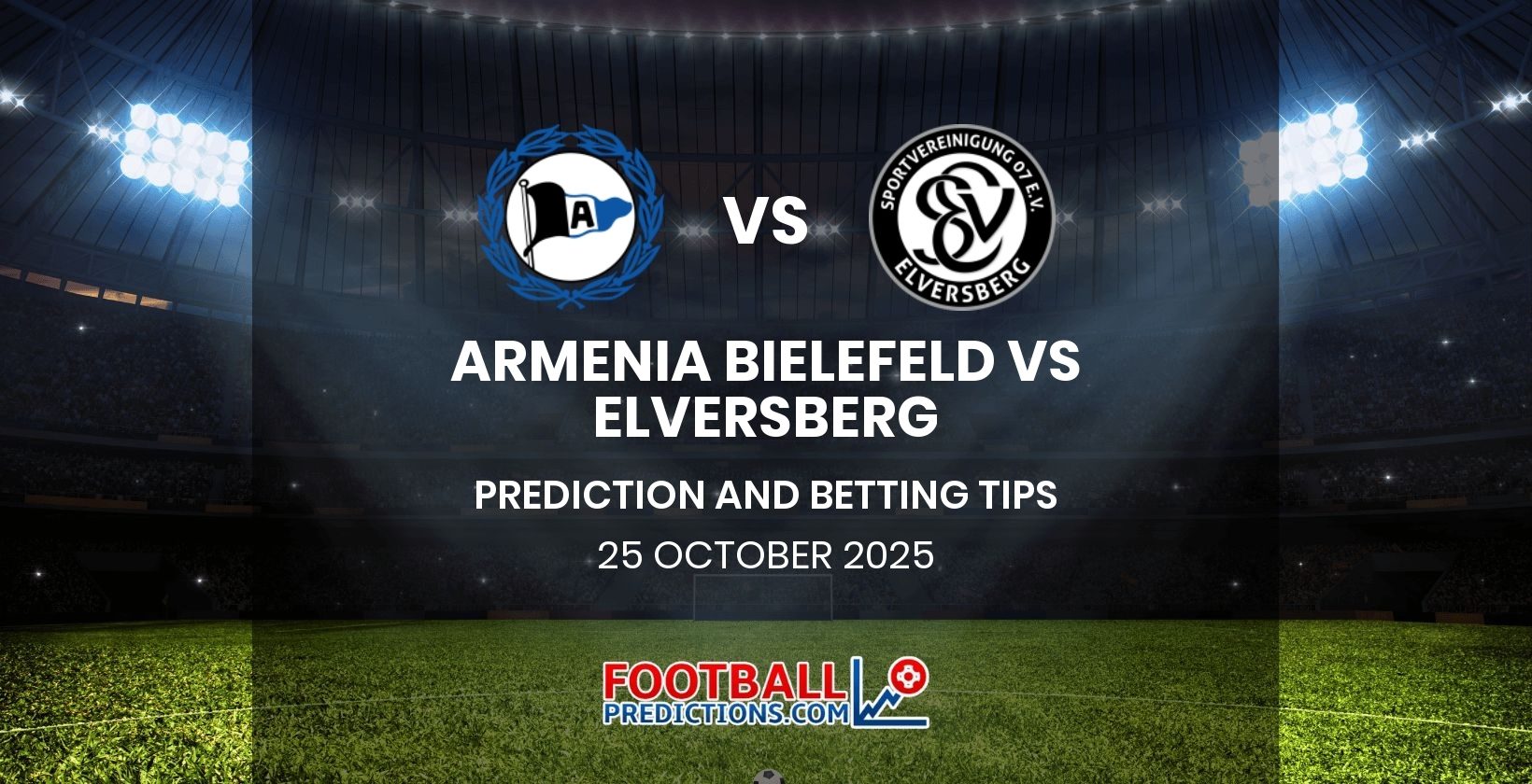 Armenia Bielefeld vs Elversberg Prediction and Betting Tips 25 October 2025