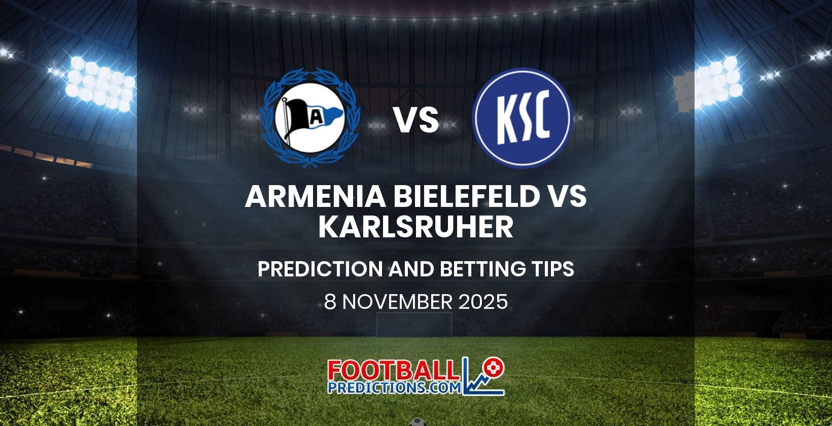 Armenia Bielefeld vs Karlsruher Prediction and Betting Tips 8 November 2025