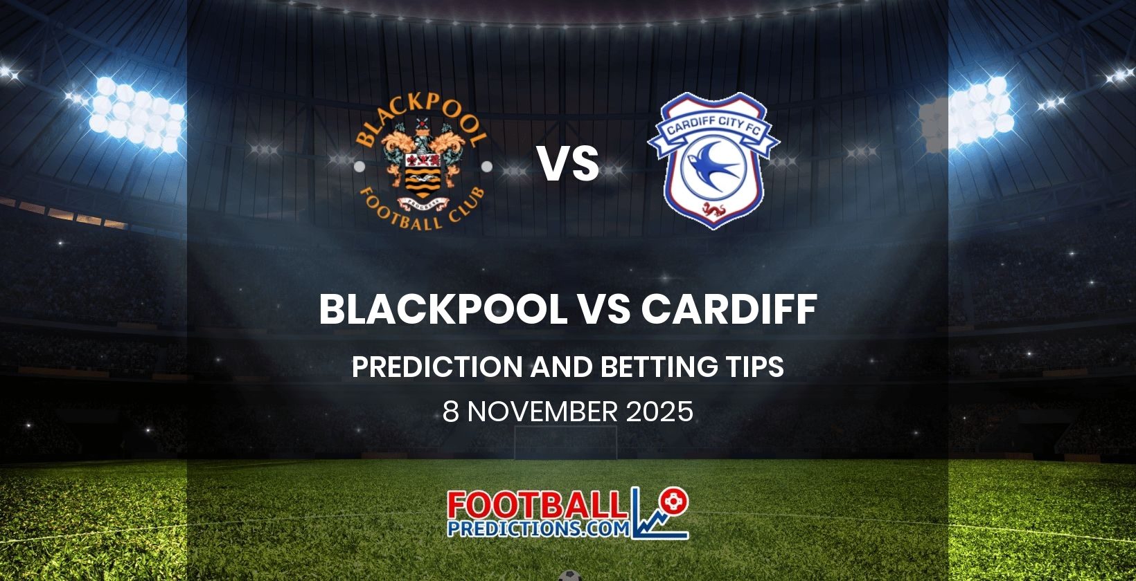 Blackpool vs Cardiff Prediction and Betting Tips 8 November 2025
