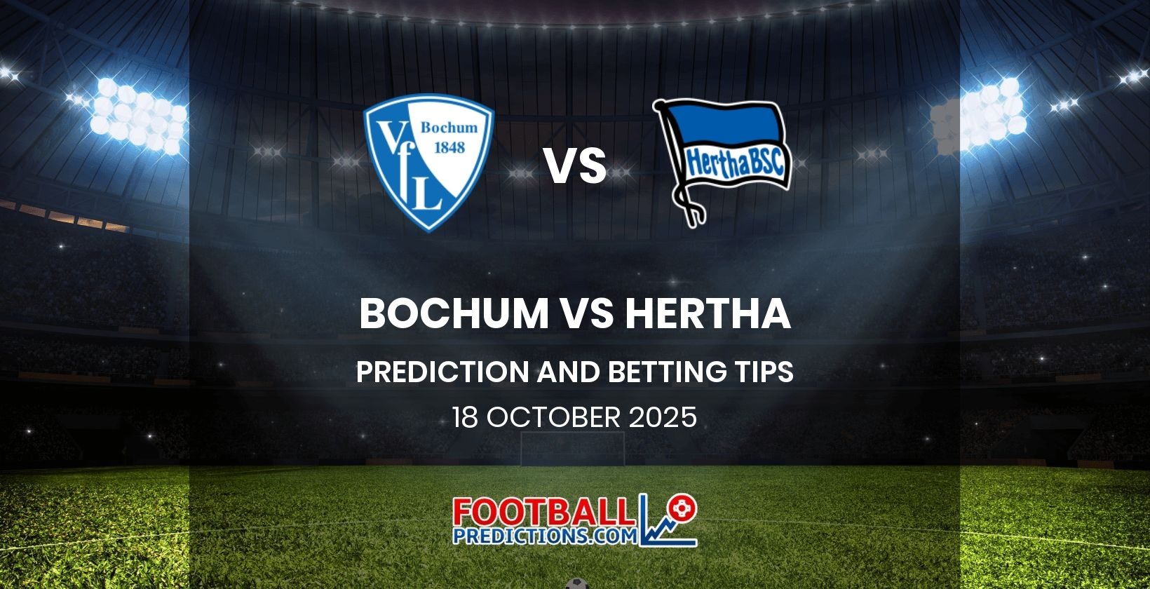 Bochum vs Hertha Prediction and Betting Tips 18 October 2025