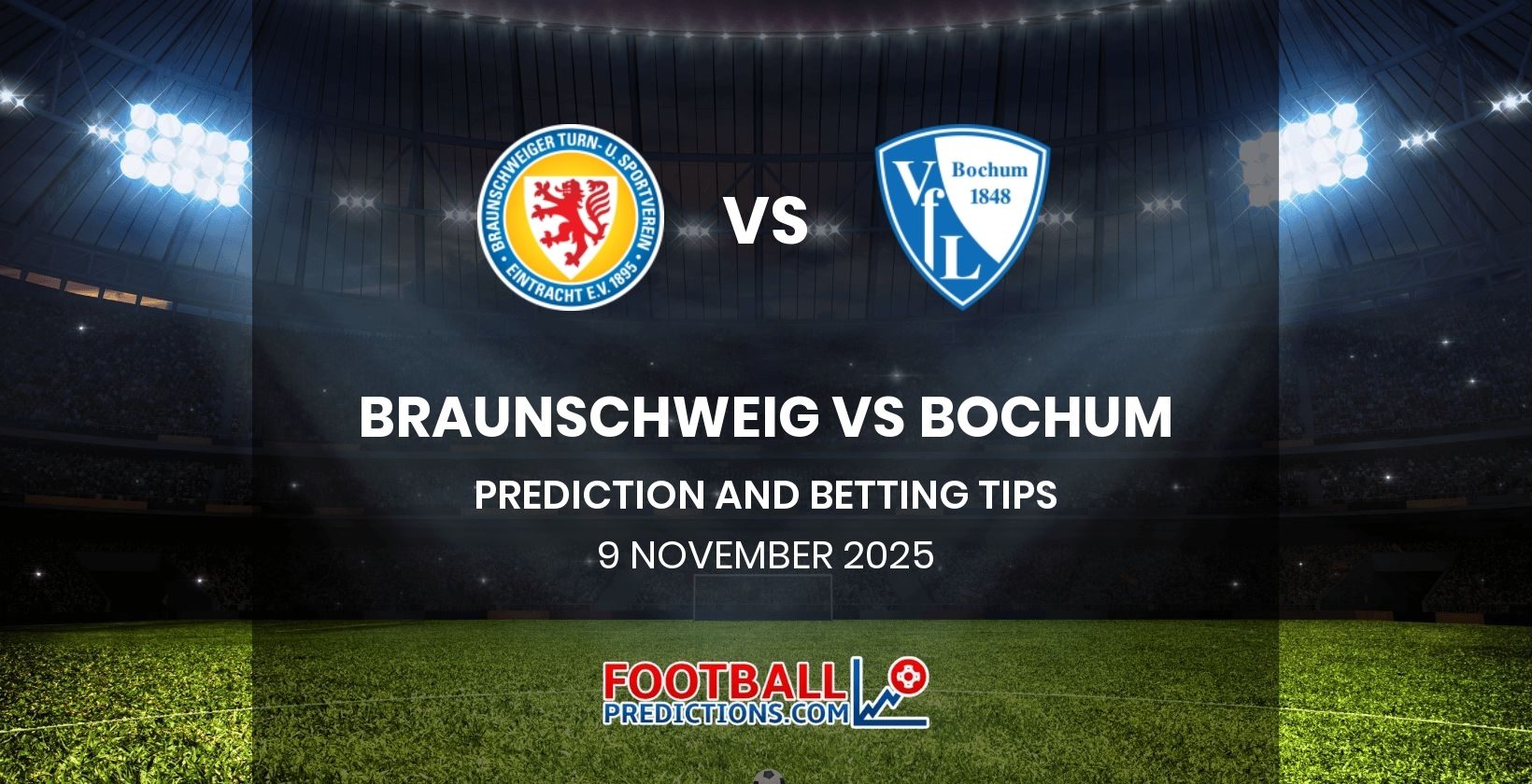 Braunschweig vs Bochum Prediction and Betting Tips 9 November 2025