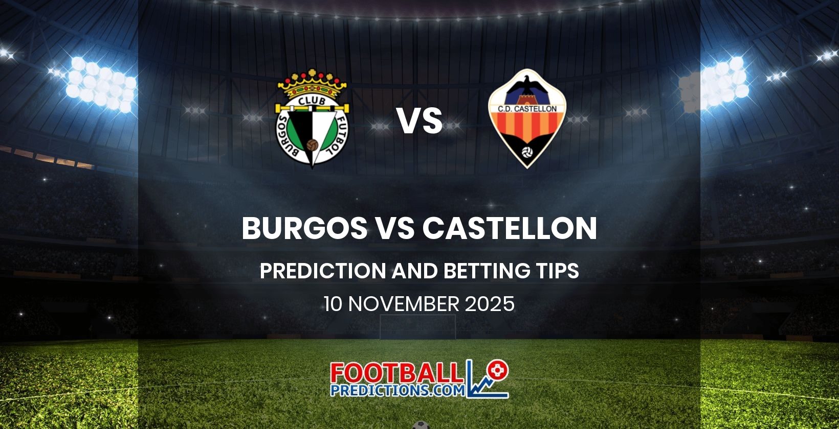Burgos vs Castellon Prediction and Betting Tips 10 November 2025