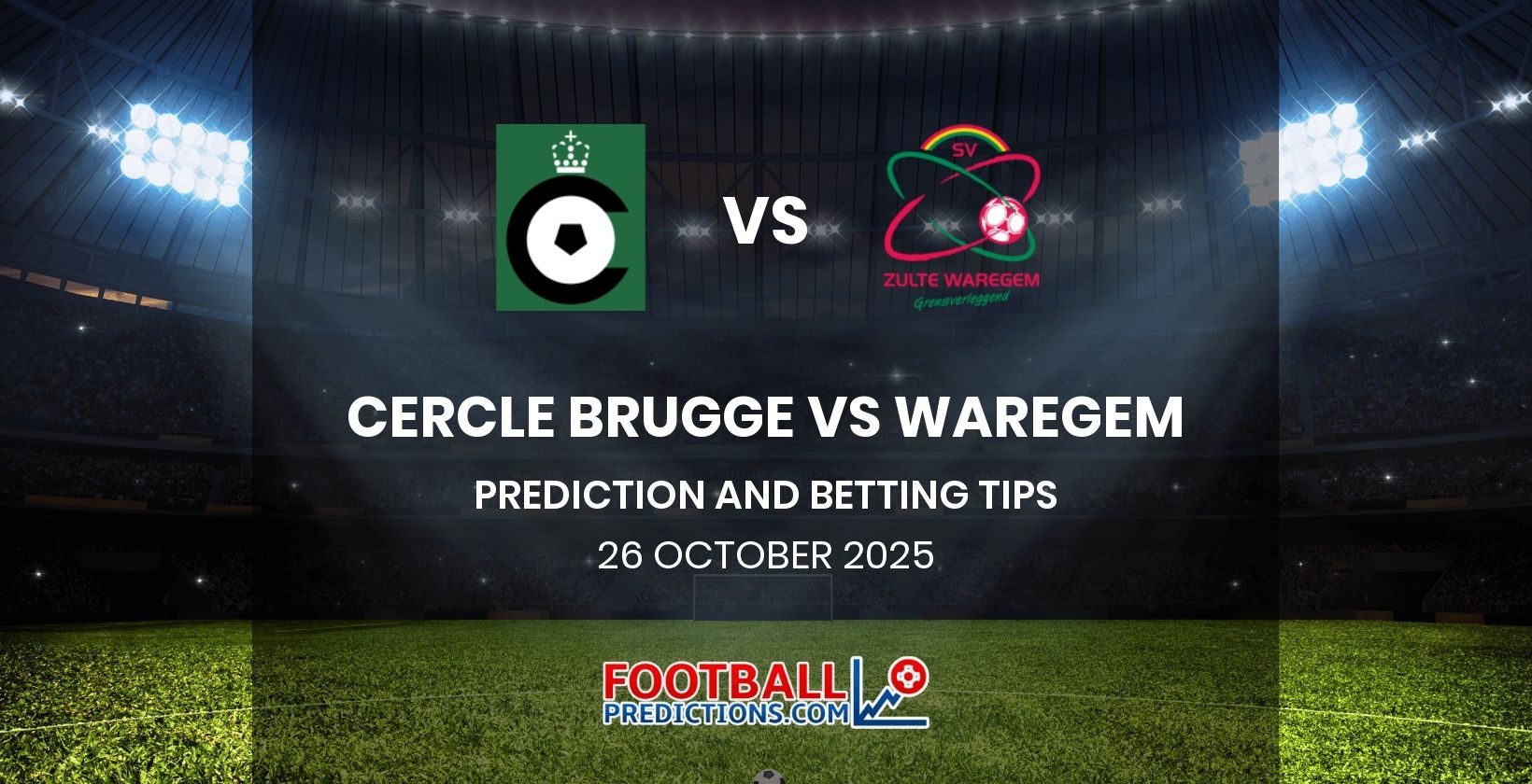 Cercle Brugge vs Waregem Prediction and Betting Tips 26 October 2025