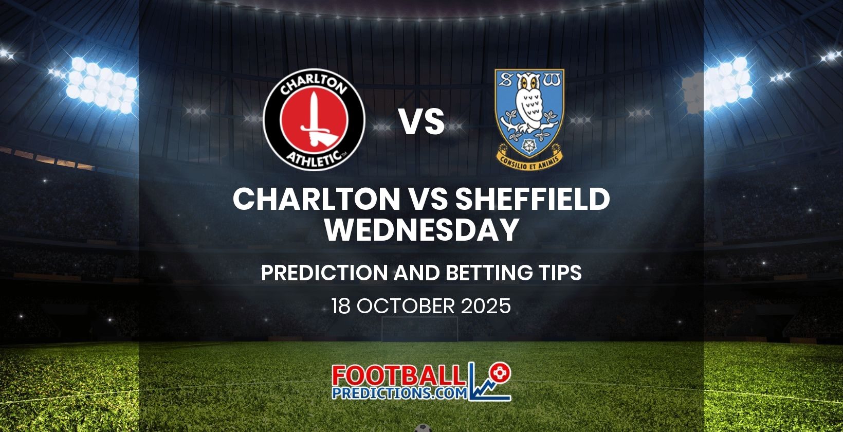 Charlton vs Sheffield Wednesday Prediction and Betting Tips 18 October 2025