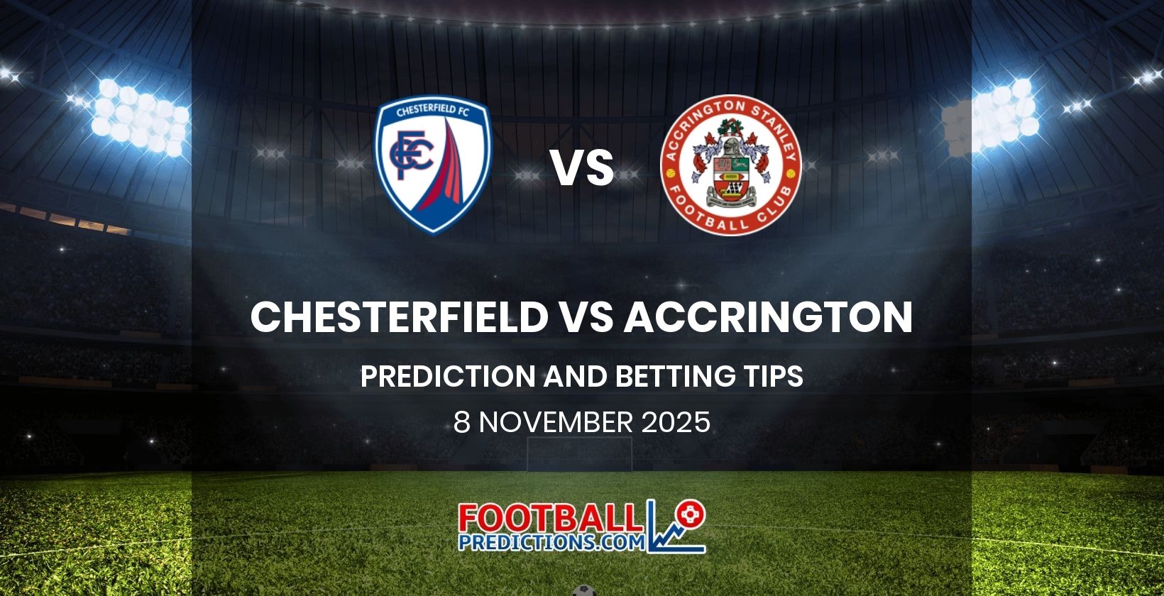 Chesterfield vs Accrington Prediction and Betting Tips 8 November 2025