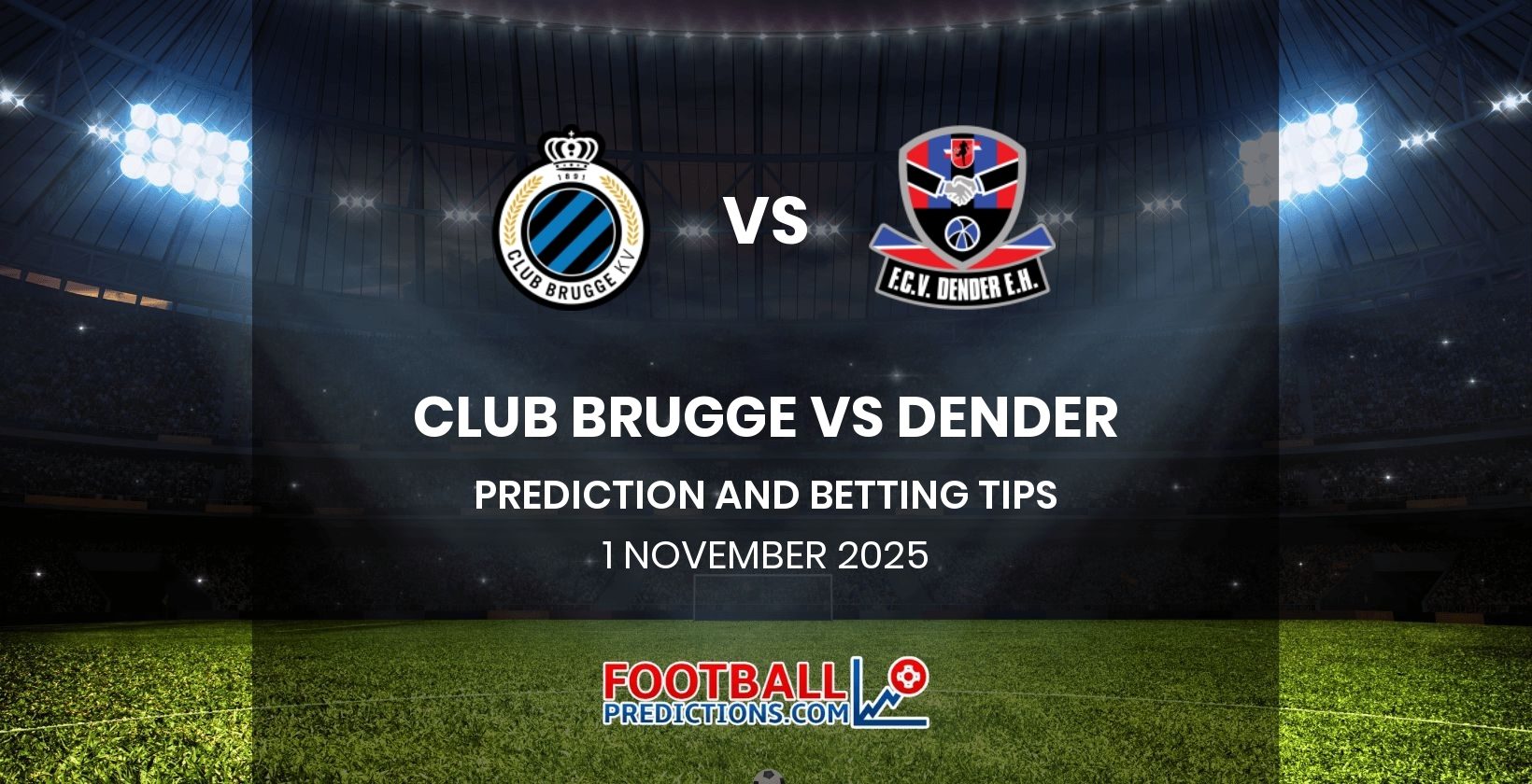 Club Brugge vs Dender Prediction and Betting Tips 1 November 2025