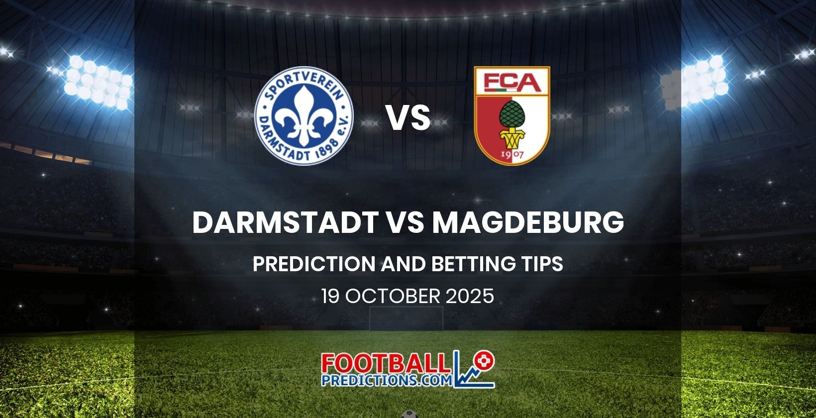 Darmstadt vs Magdeburg Prediction and Betting Tips 19 October 2025