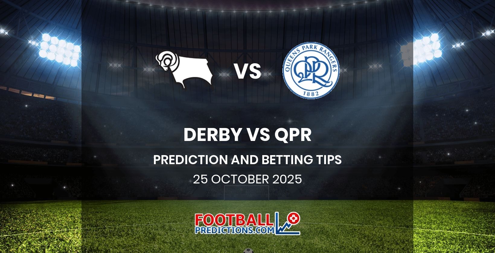 Derby vs QPR Prediction and Betting Tips 25 October 2025