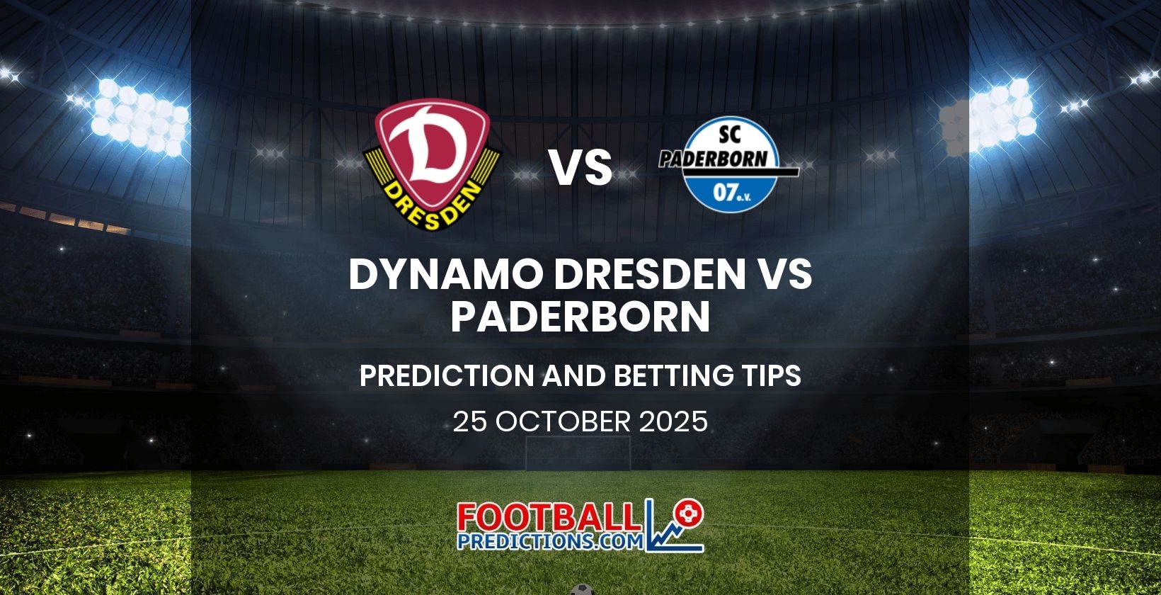 Dynamo Dresden vs Paderborn Prediction and Betting Tips 25 October 2025