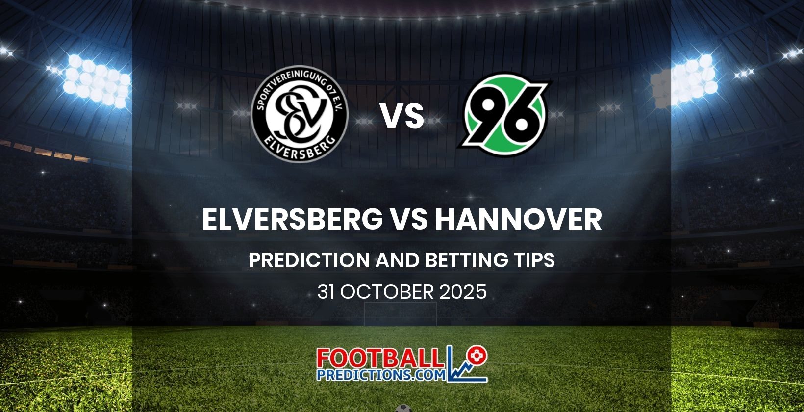 Elversberg vs Hannover Prediction and Betting Tips 31 October 2025