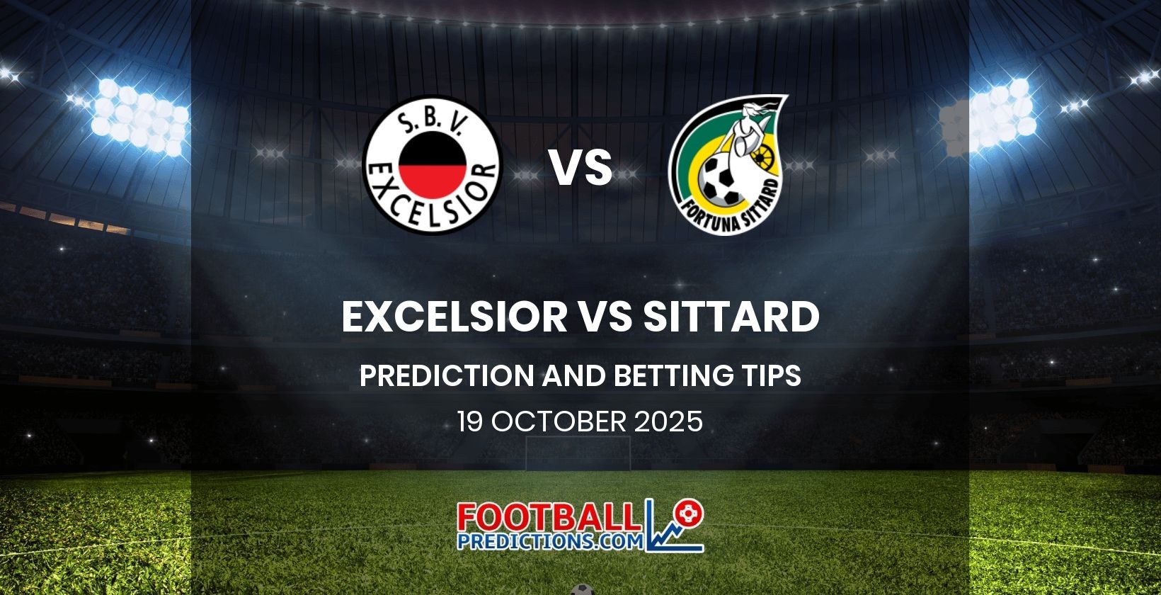 Excelsior vs Sittard Prediction and Betting Tips 19 October 2025