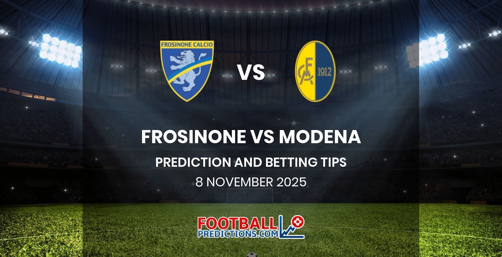 Frosinone vs Modena Prediction and Betting Tips 8 November 2025