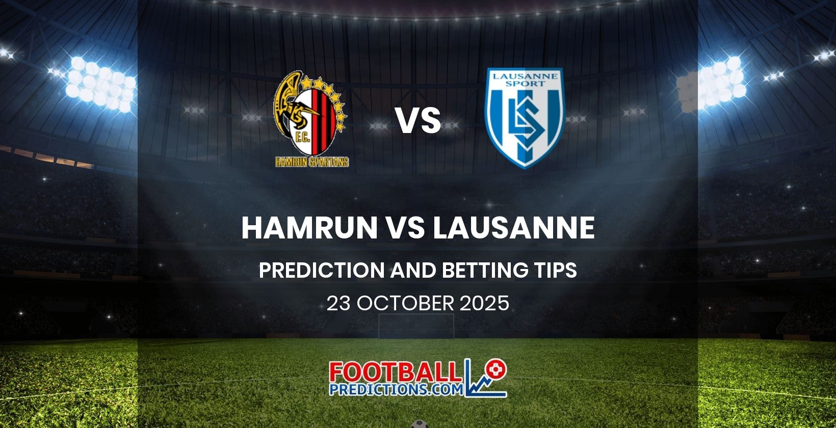 Hamrun vs Lausanne Prediction and Betting Tips 23 October 2025