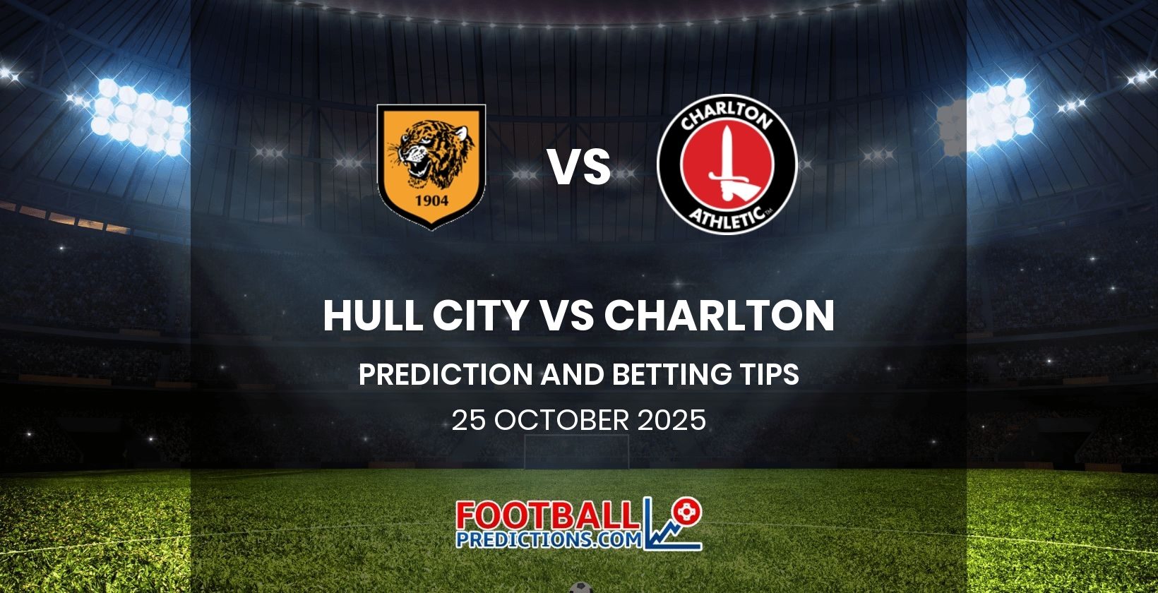Hull City vs Charlton Prediction and Betting Tips 25 October 2025