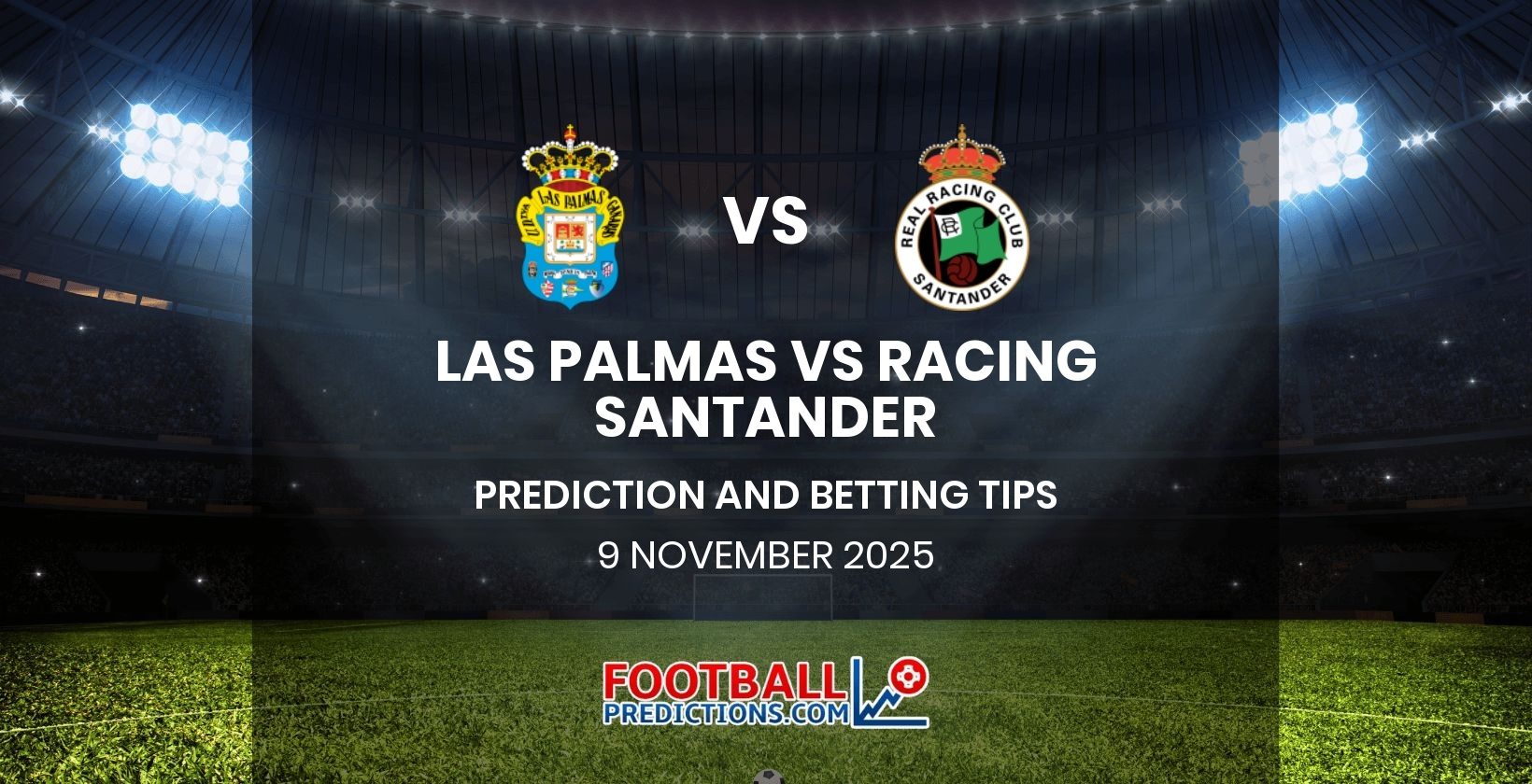 Las Palmas vs Racing Santander Prediction and Betting Tips 9 November 2025