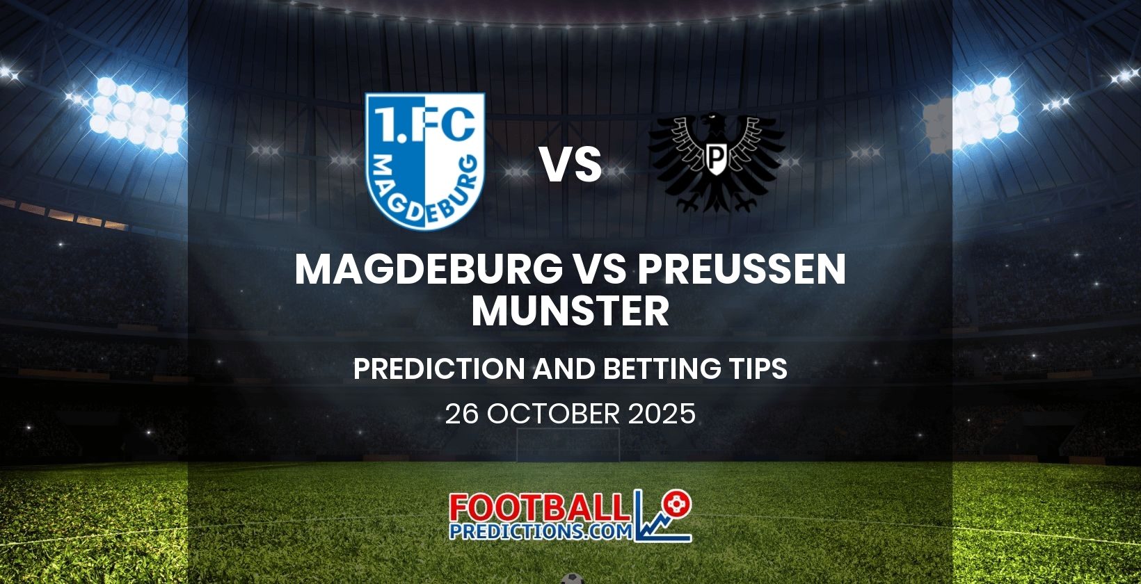 Magdeburg vs Preussen Munster Prediction and Betting Tips 26 October 2025