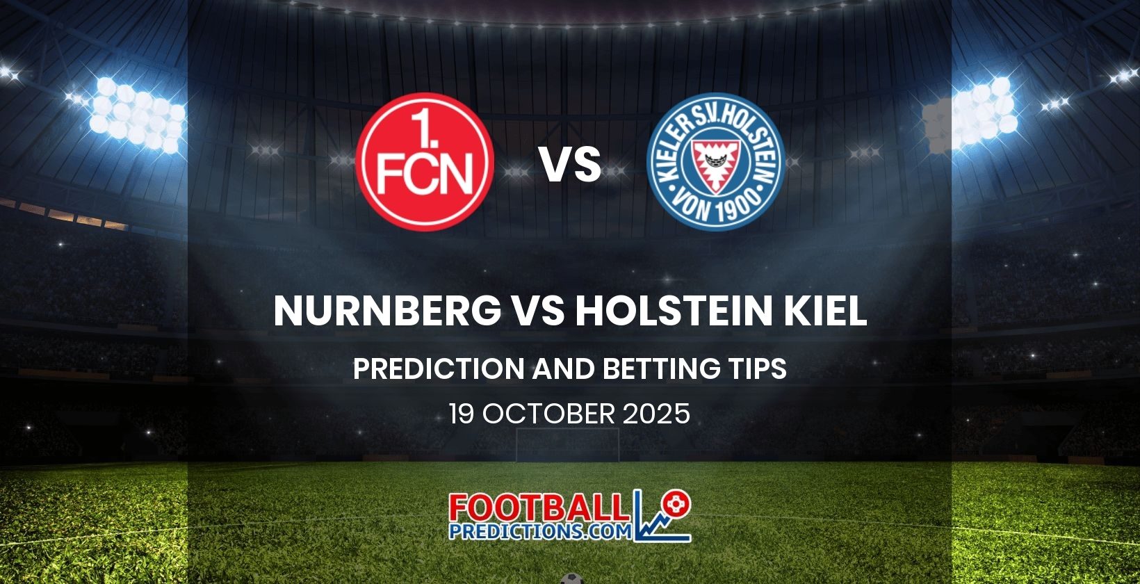 Nurnberg vs Holstein Kiel Prediction and Betting Tips 19 October 2025