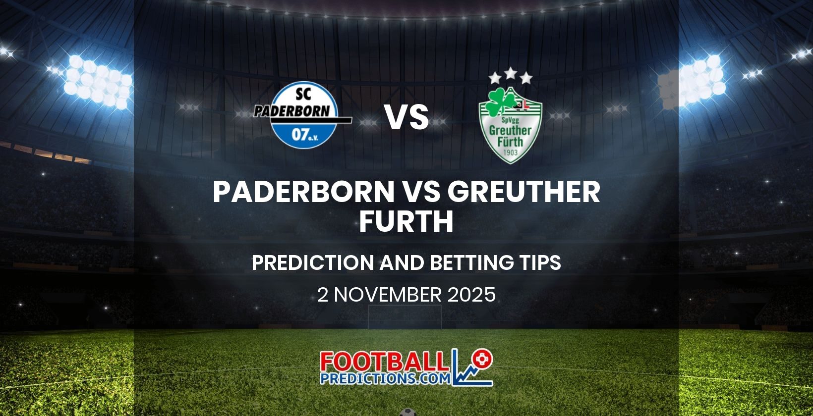 Paderborn vs Greuther Furth Prediction and Betting Tips 2 November 2025