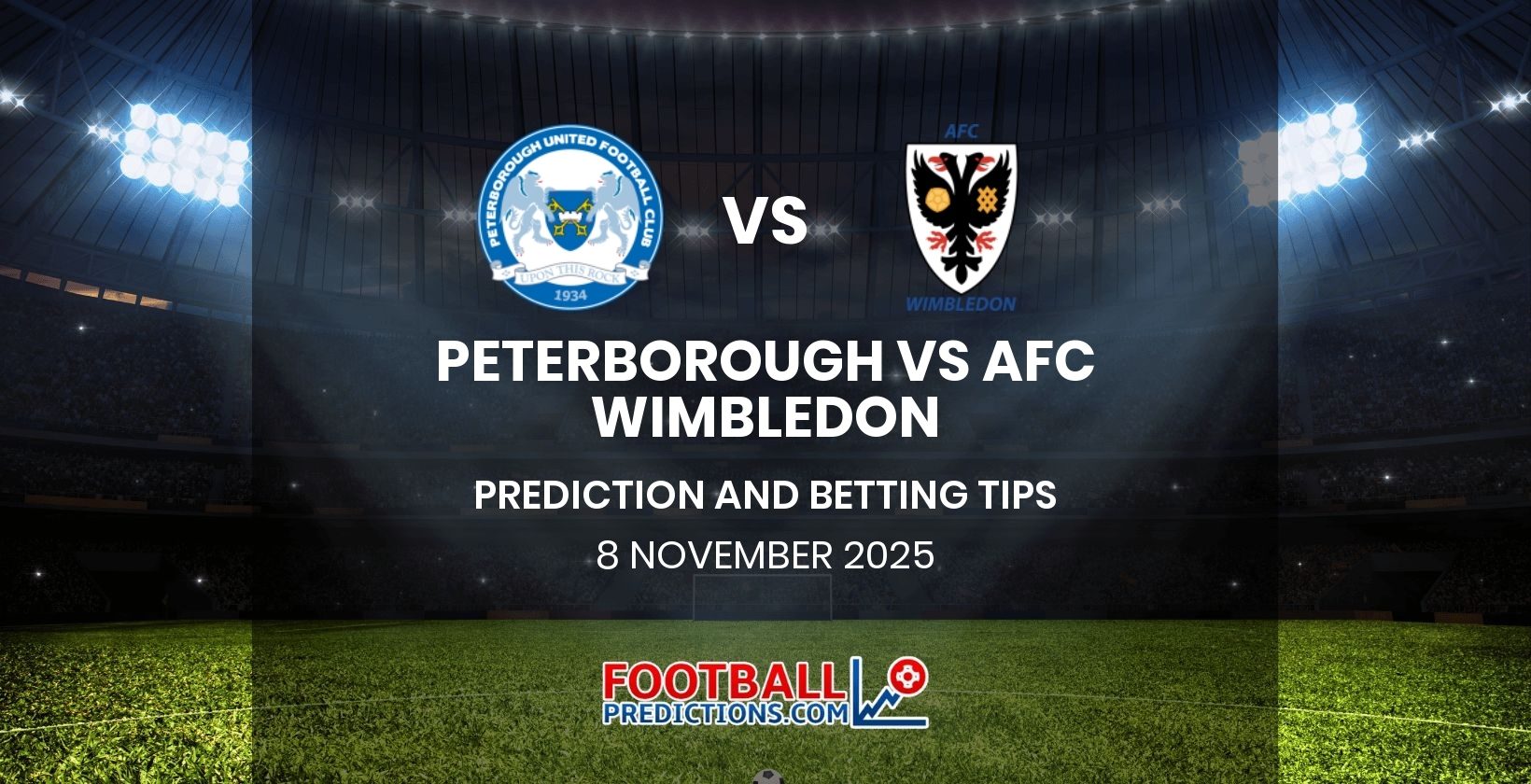 Peterborough vs AFC Wimbledon Prediction and Betting Tips 8 November 2025