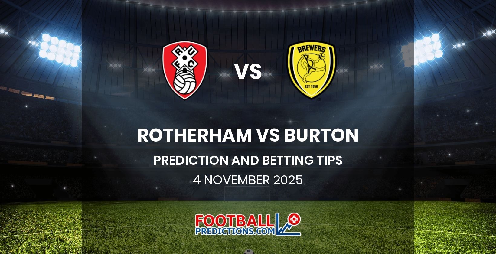 Rotherham vs Burton Prediction and Betting Tips 4 November 2025