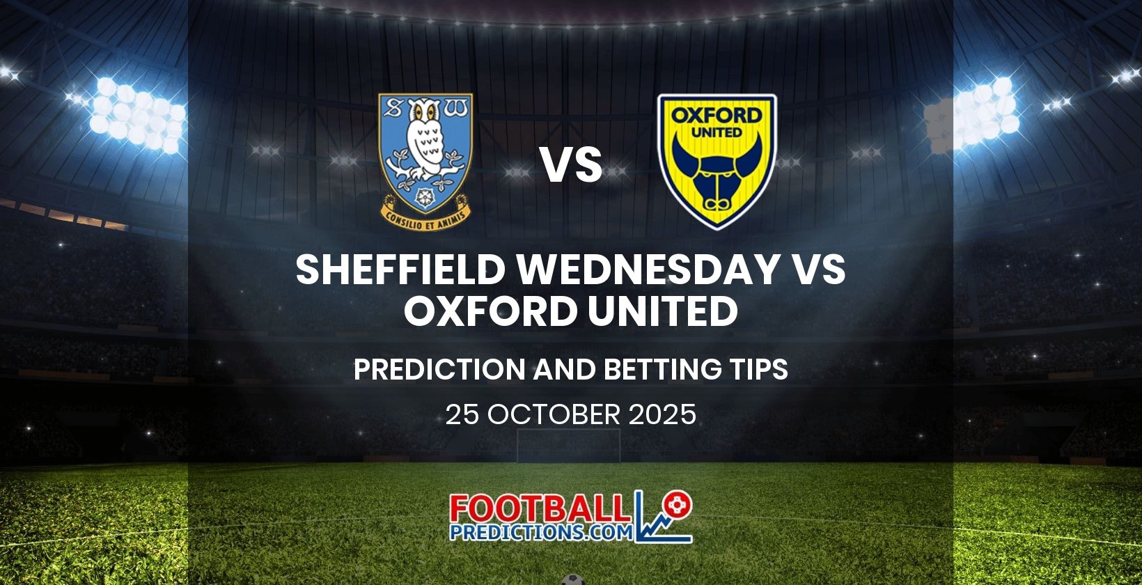 Sheffield Wednesday vs Oxford United Prediction and Betting Tips 25 October 2025