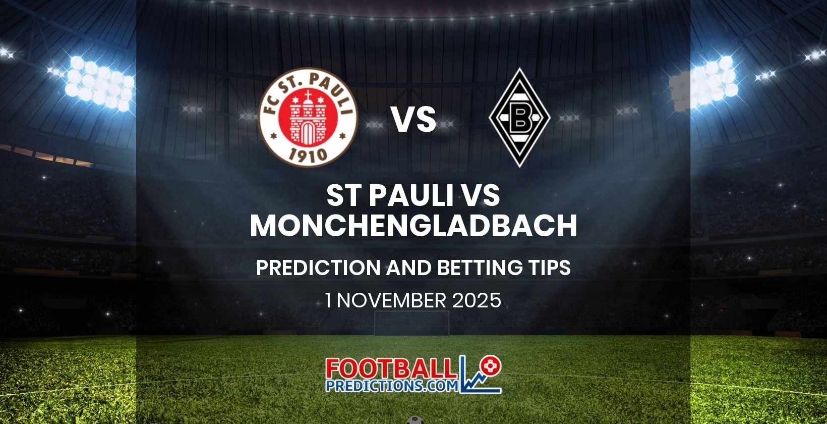 St Pauli vs Monchengladbach Prediction and Betting Tips 1 November 2025