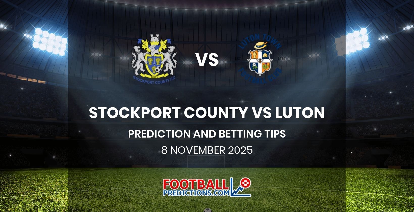 Stockport County vs Luton Prediction and Betting Tips 8 November 2025