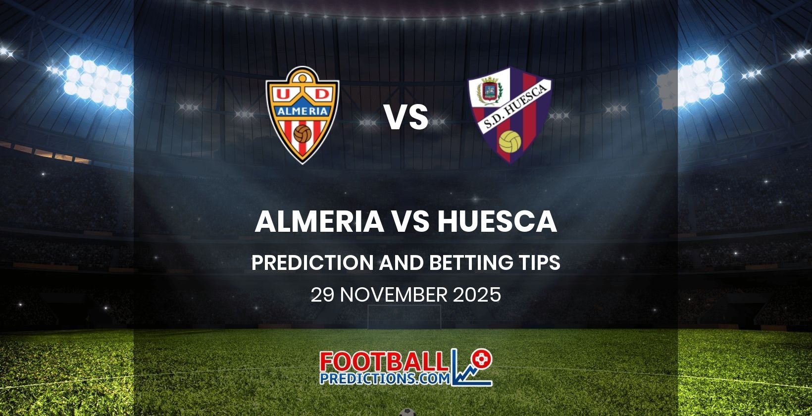 Almeria vs Huesca Prediction and Betting Tips 29 November 2025