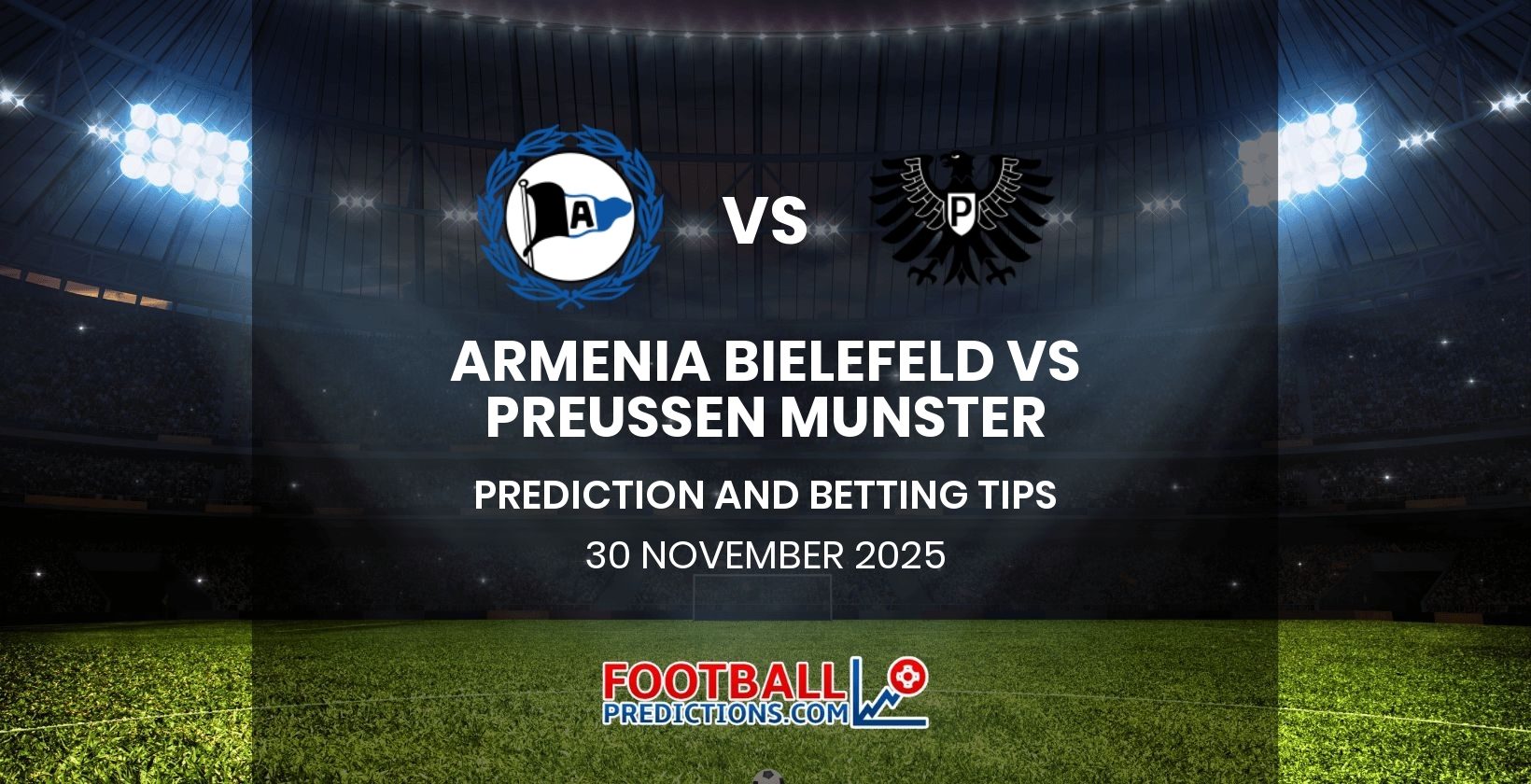 Armenia Bielefeld vs Preussen Munster Prediction and Betting Tips 30 November 2025