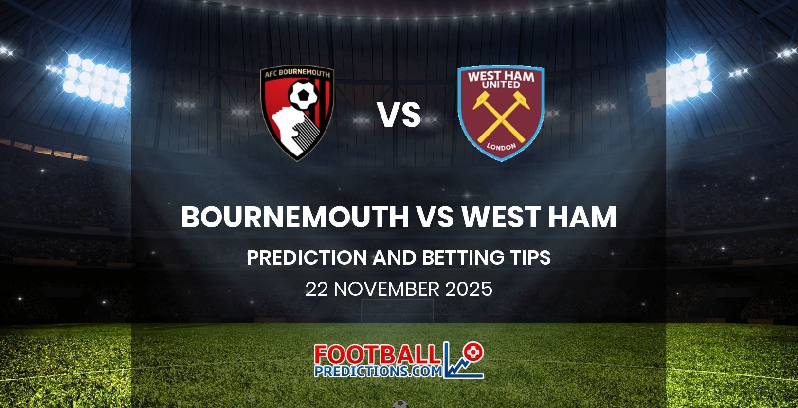 Bournemouth vs West Ham Prediction and Betting Tips 22 November 2025