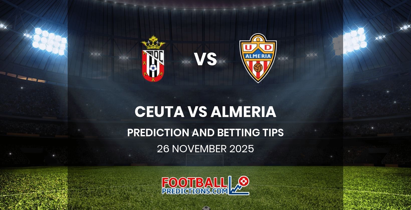 Ceuta vs Almeria Prediction and Betting Tips 26 November 2025