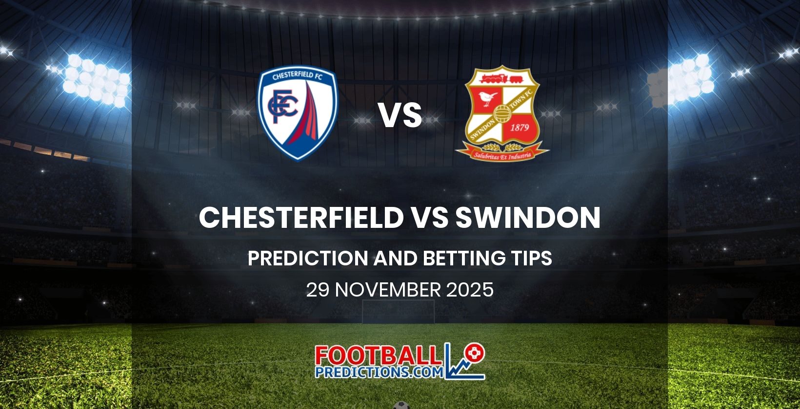 Chesterfield vs Swindon Prediction and Betting Tips 29 November 2025