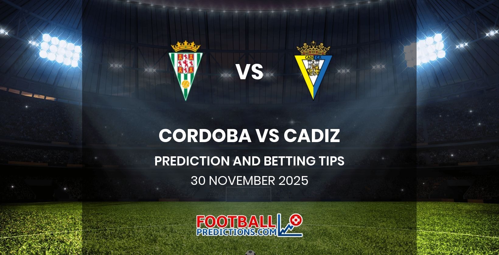 Cordoba vs Cadiz Prediction and Betting Tips 30 November 2025
