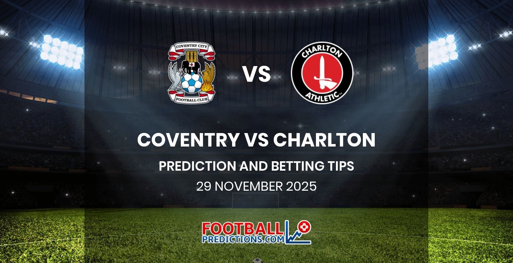 Coventry vs Charlton Prediction and Betting Tips 29 November 2025