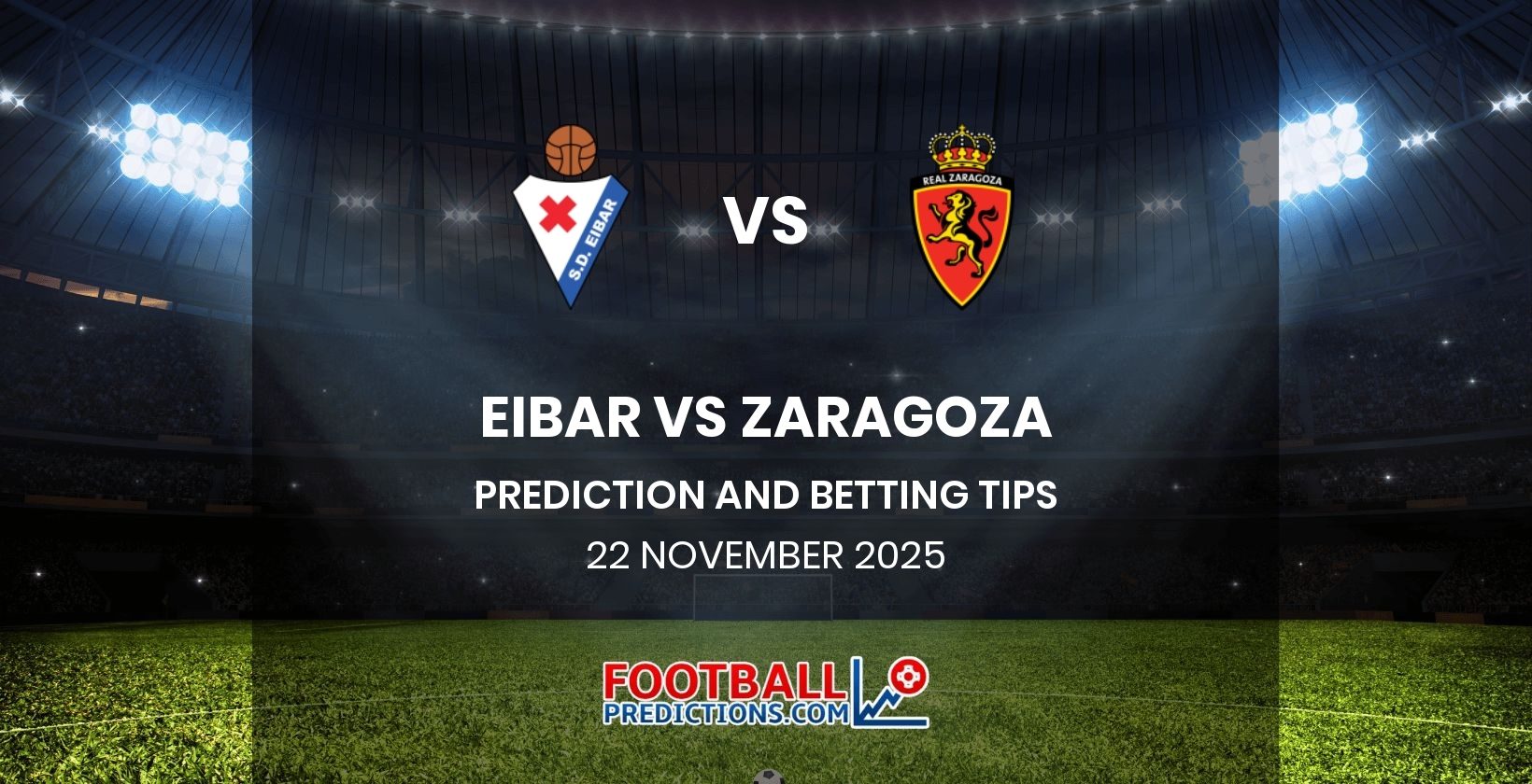 Eibar vs Zaragoza Prediction and Betting Tips 22 November 2025