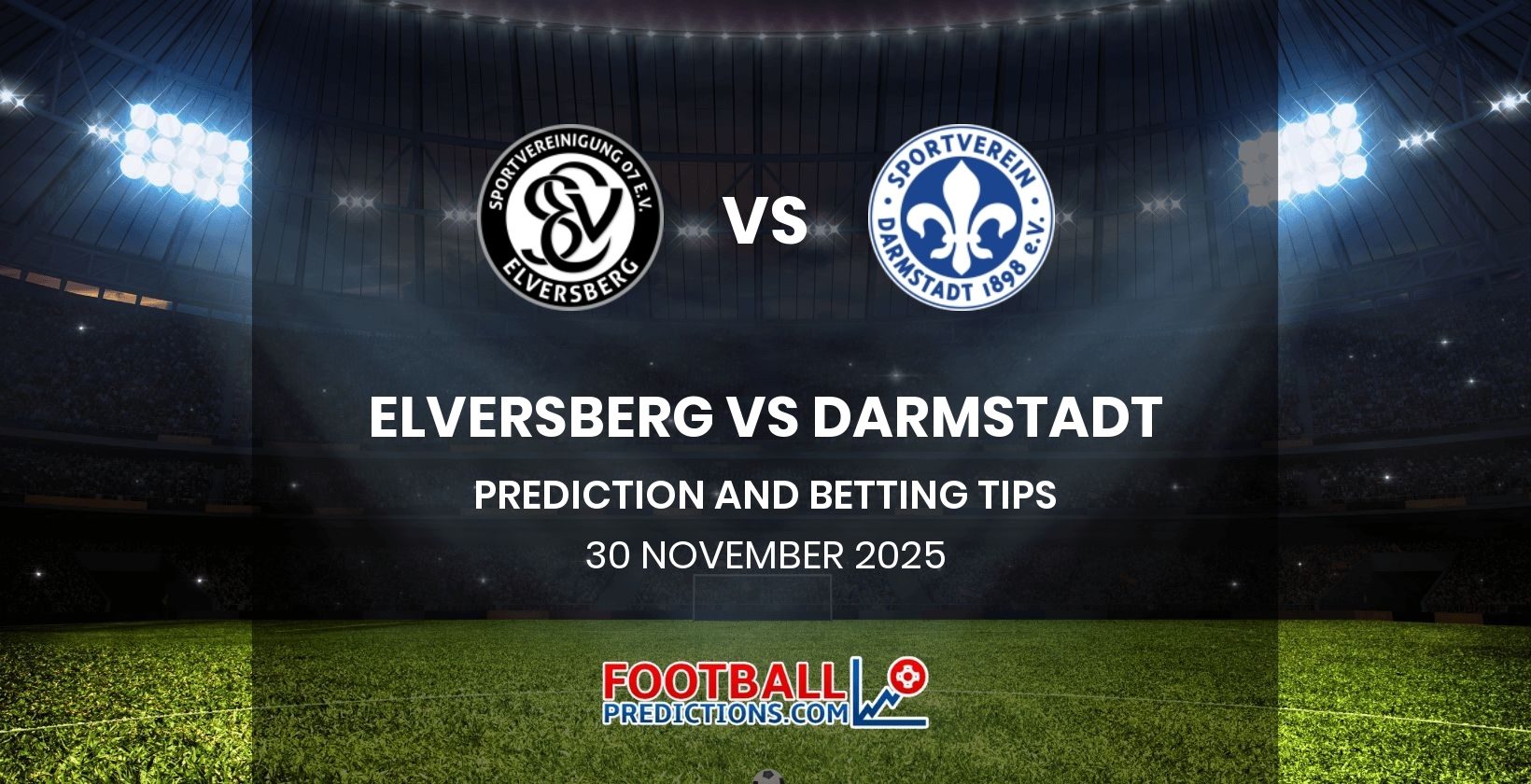 Elversberg vs Darmstadt Prediction and Betting Tips 30 November 2025